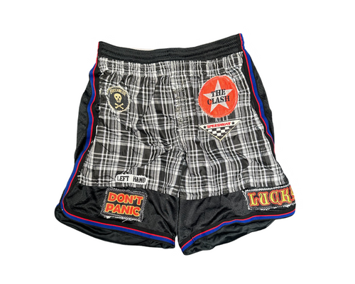 dont panic boxer bball shorts