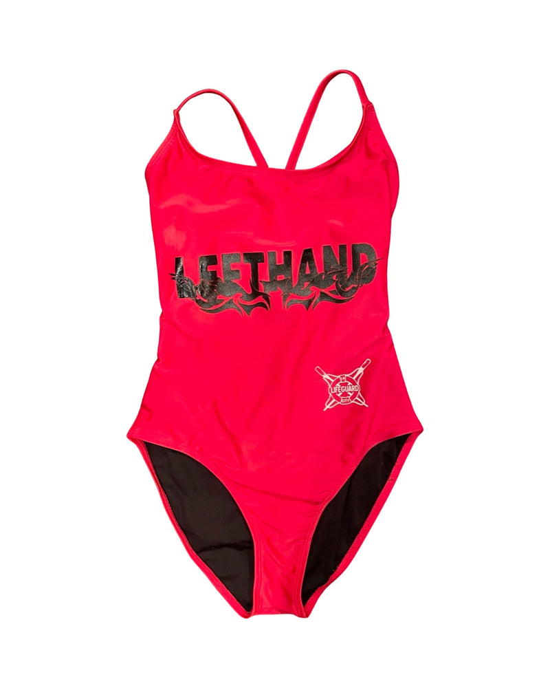 Baywatch one piece red swimsuit
