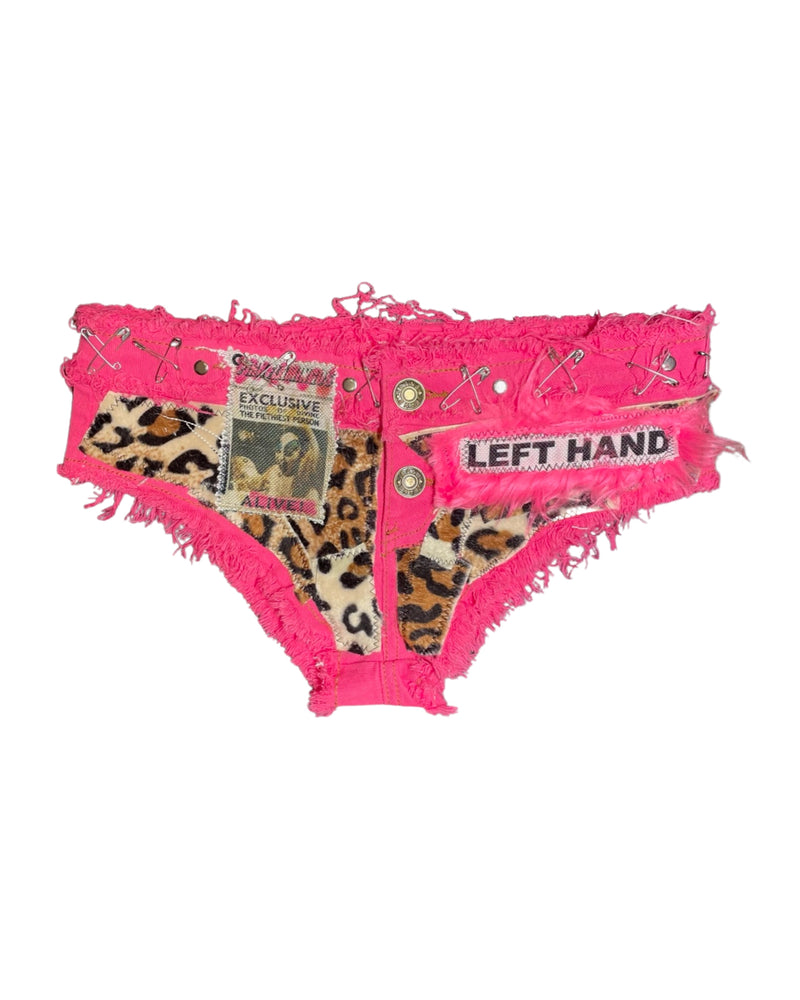 exclusiveeeeee pink demin jort