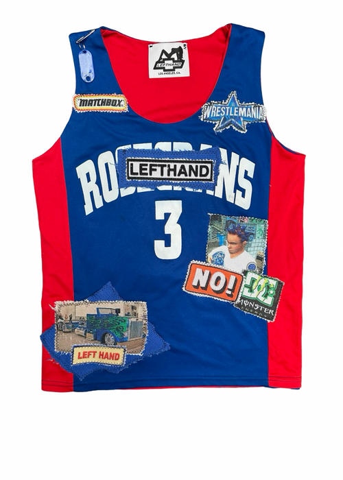 no matchbox red blue bball jersey