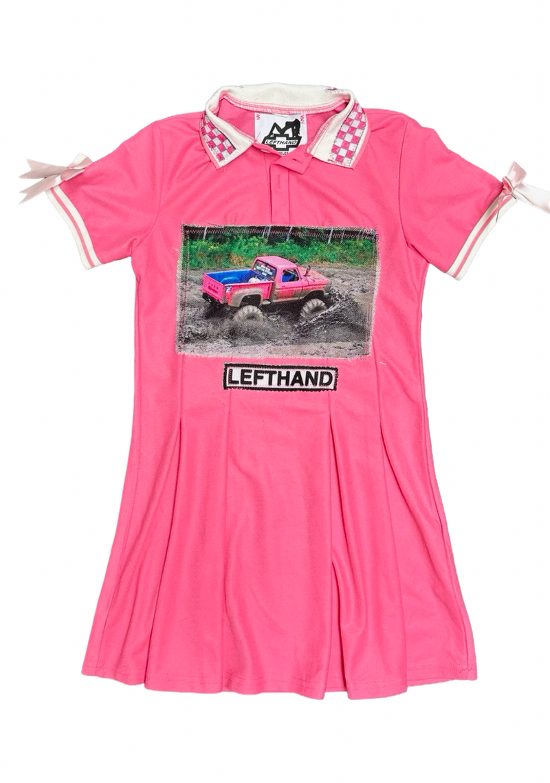 pink muddin uniform dress