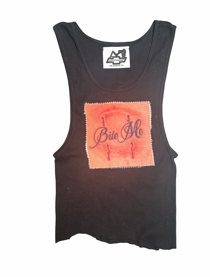 bite me black tank 2