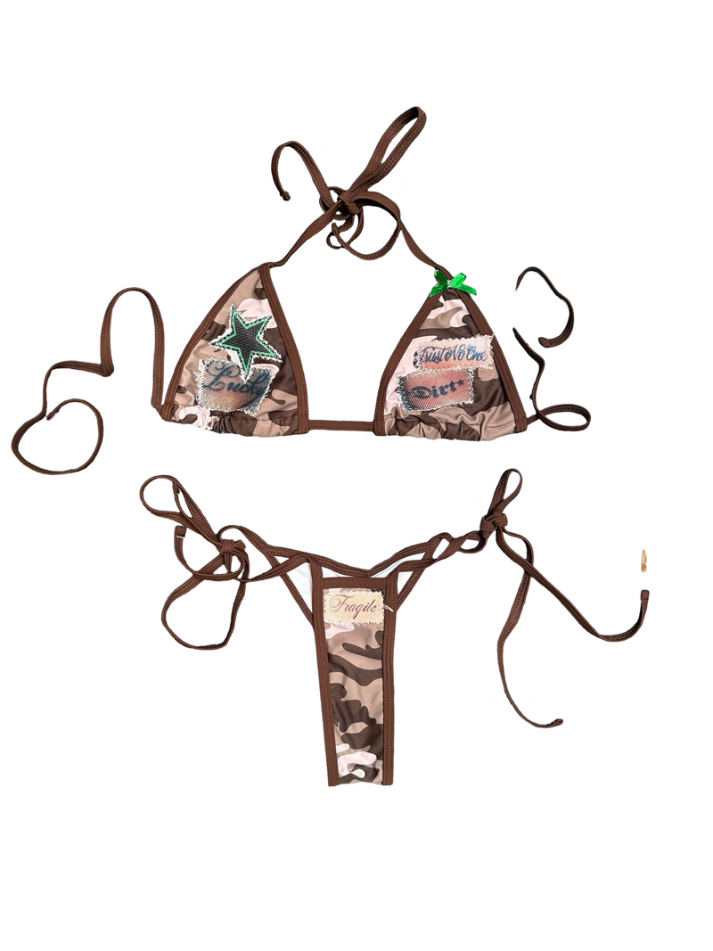 camo micro micro micro bikini