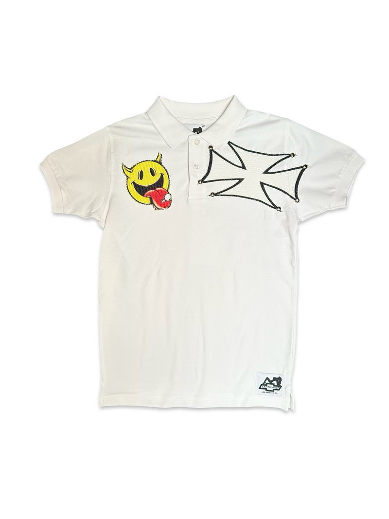 :P white POLO