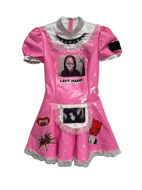 pink killer scream nurse costume