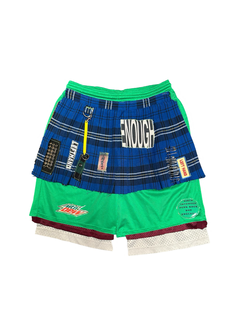 Mountain Dew school shorts