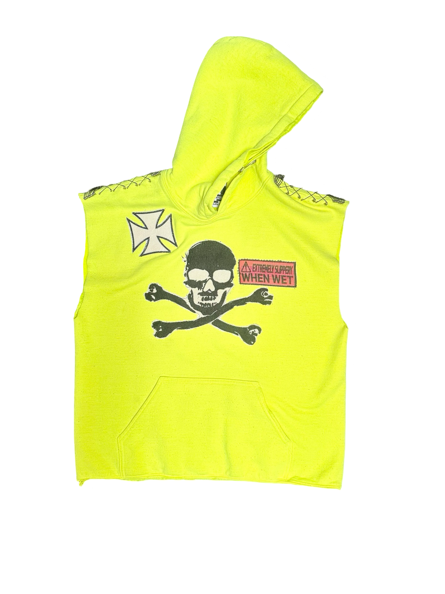 ブランド品専門の neon lefthandla – hoodie sleeveless slippery and その他