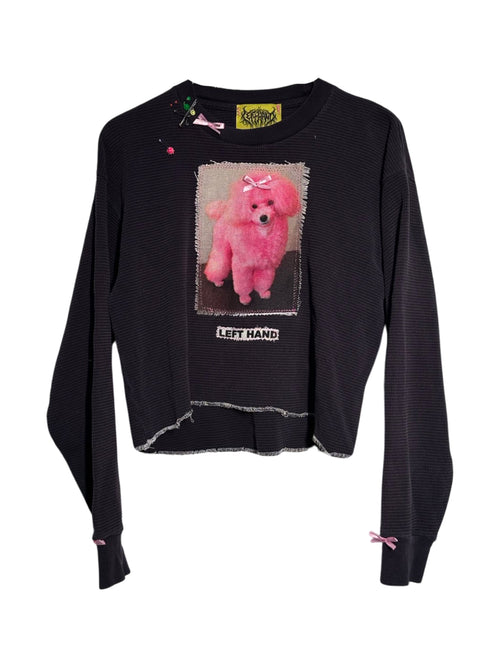 pink poodle cropped thermal