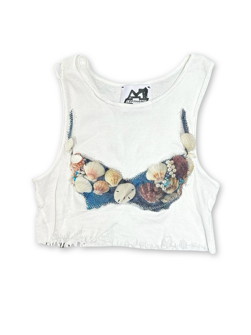 seashell bra tank