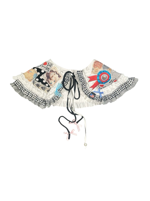 New York ruffle collar