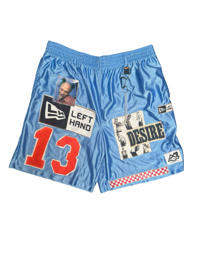 baby blue Keith desire bball shorts