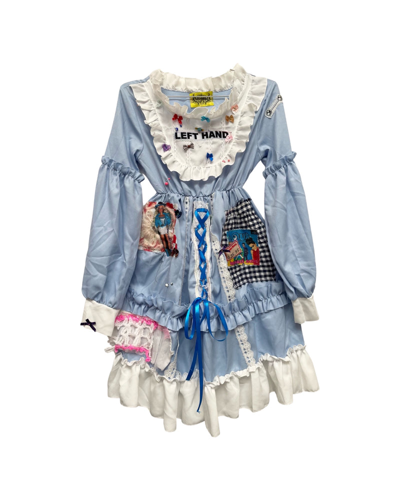 baby blue aqua lolita dress