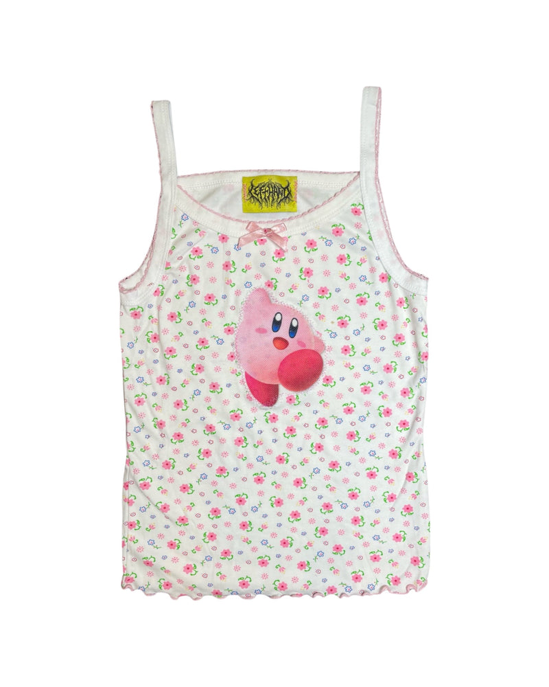 floral Kirby tank