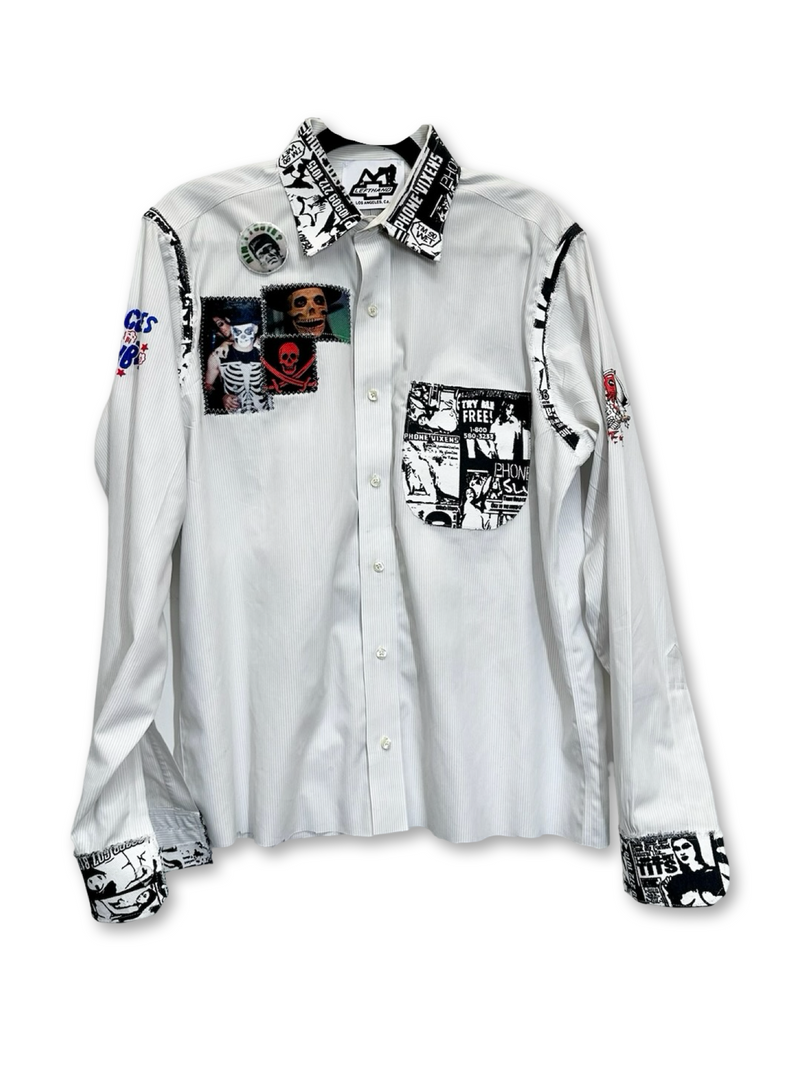 try me white button up!