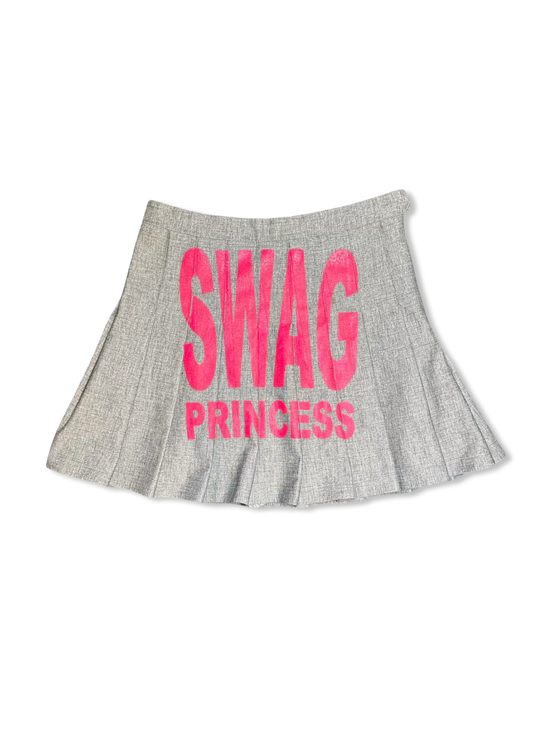 Swag Princess grey school skirt
