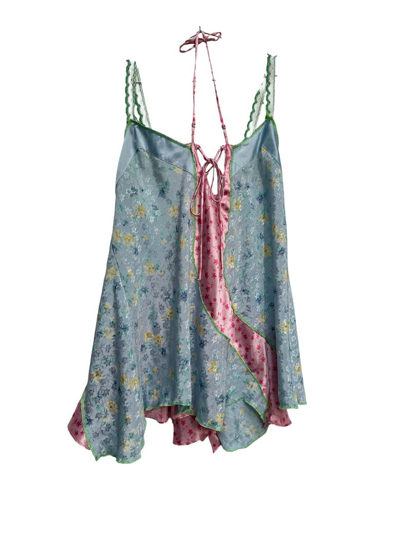 floral summer slip dress