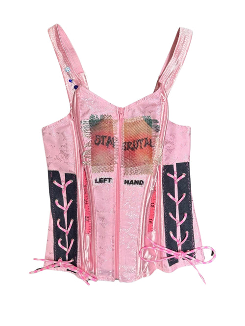 pink stay brutal corset