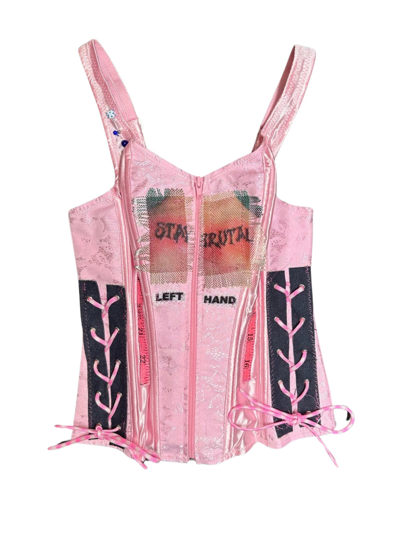 pink stay brutal corset