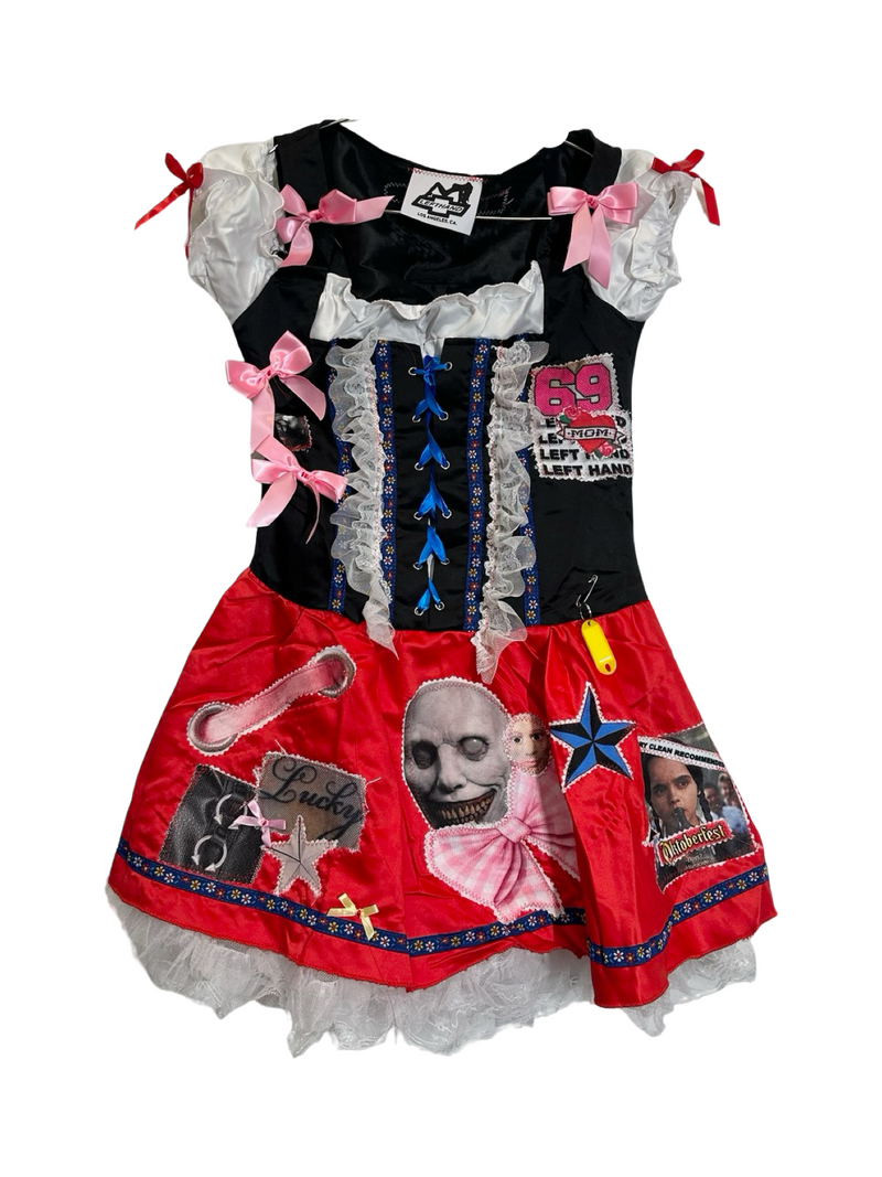 wednesday Addams Oktoberfest dress