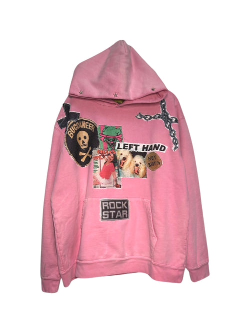 rock star hot sh!t pink hoodie