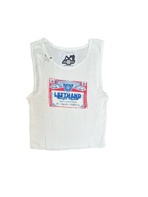 left hand bud light tank