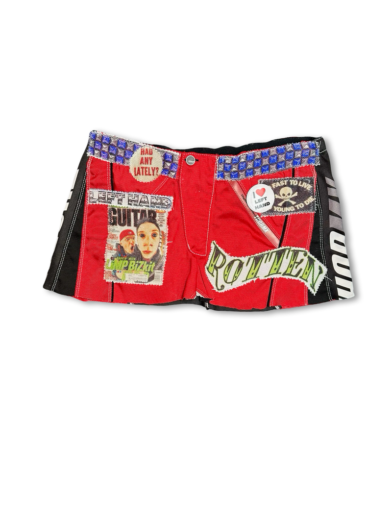 rotten moto skirt