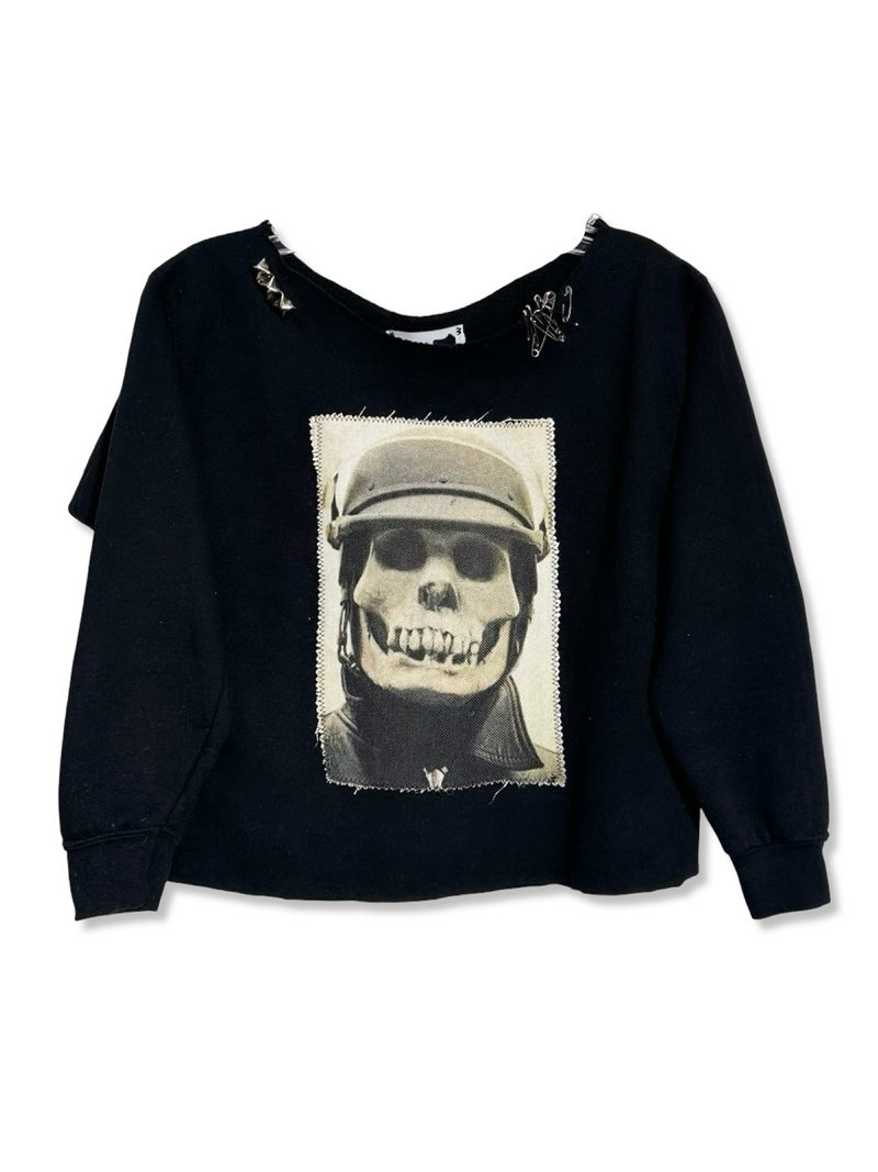 cutoff cropped dead man crewneck