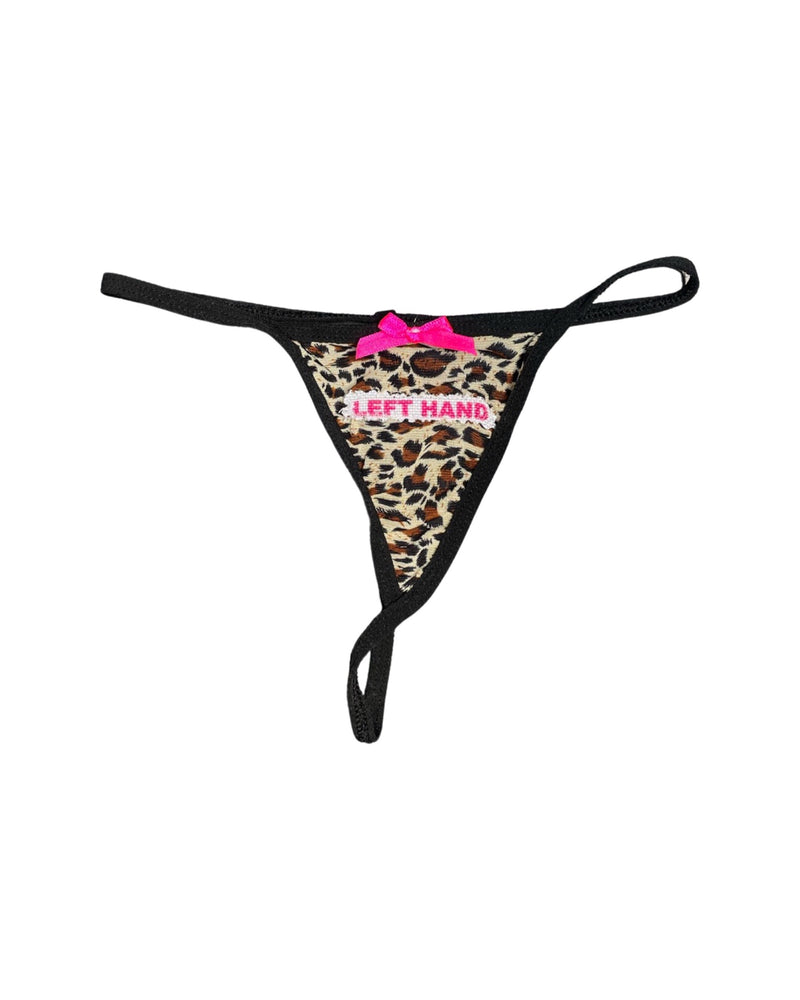 leopard LH thong