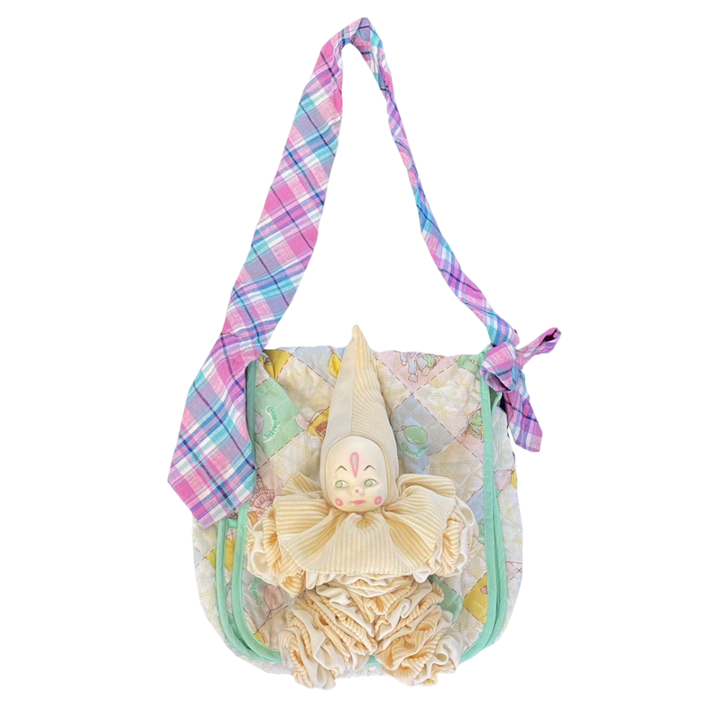 pastel clown bag