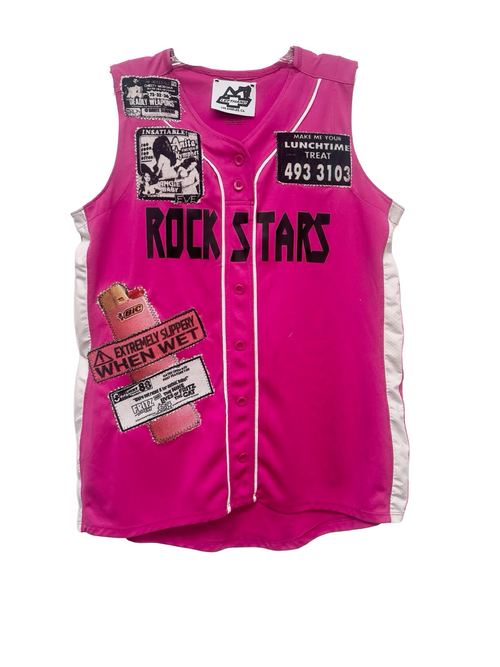 pink rockstars jersey