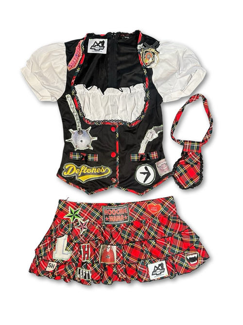 sassy school girl costume