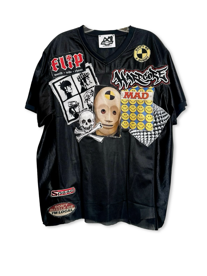 black hardcore jersey