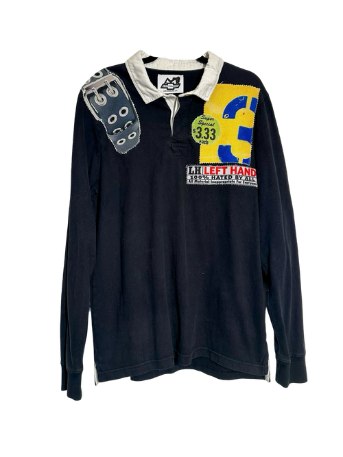 super special long sleeve polo