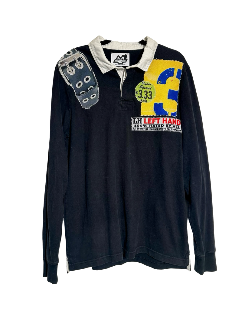 super special long sleeve polo