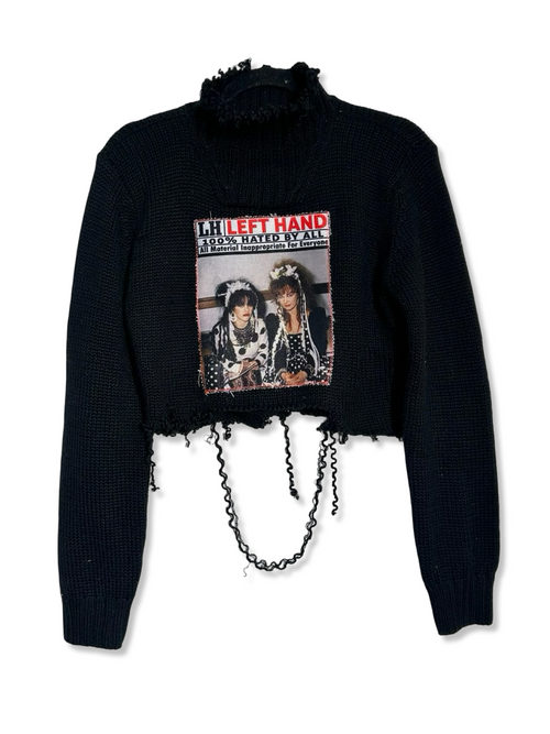 strawberry switchblade turtleneck sweater