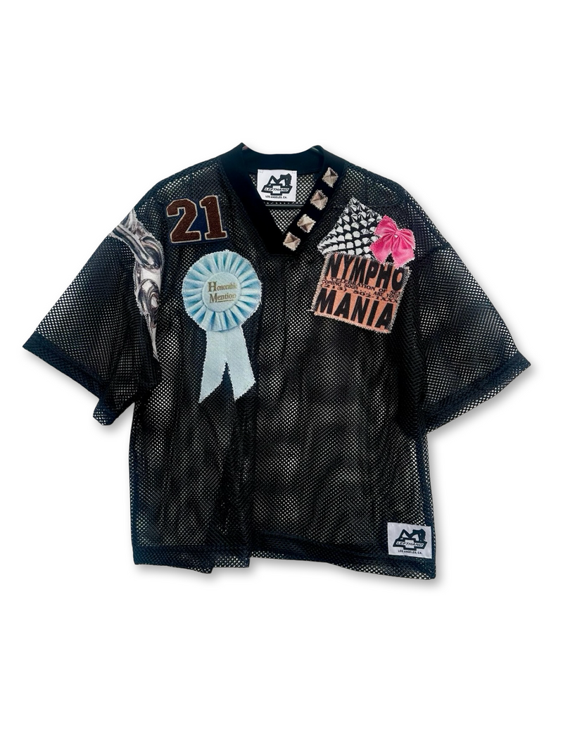 black nymph mesh jersey