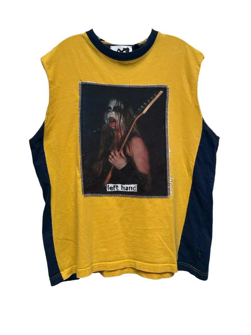 yellow corpse sleeveless tank