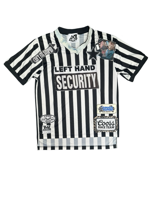 left hand security ref jersey