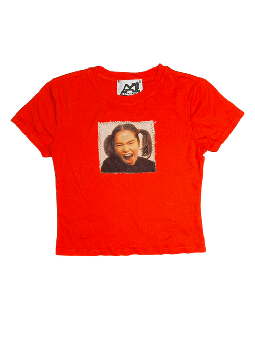 Bjork red/orange bb tee