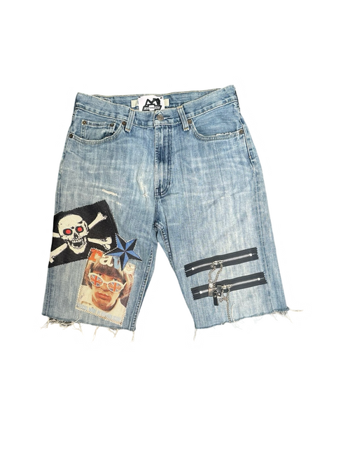 rave mag denim cutoffs