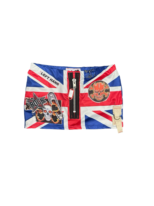 Union Jack mini skirt