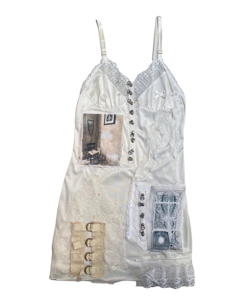 happy ending white window dress