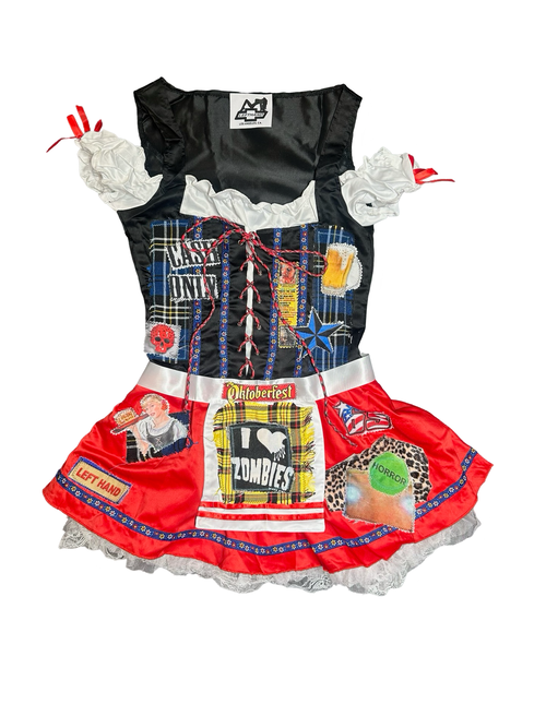 cash only beer maid dress