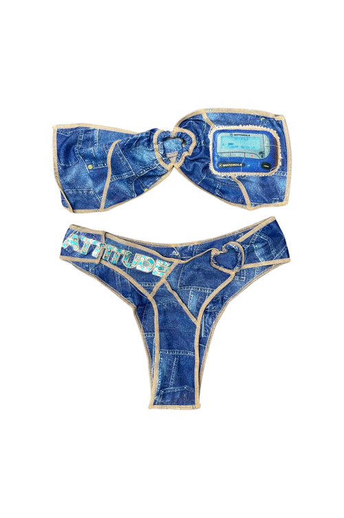 Attitude beeper bikini