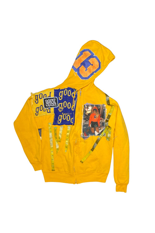 TOMMY~JULIE WORLD YELLOW ZIP UP