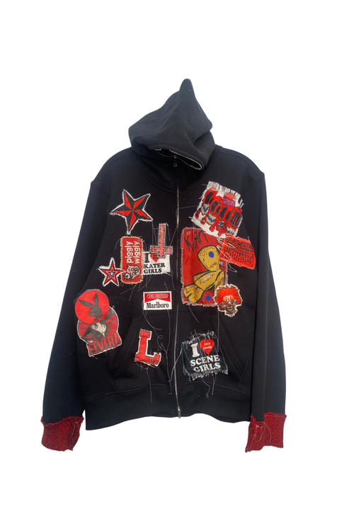 Killvein full zip up hoodie