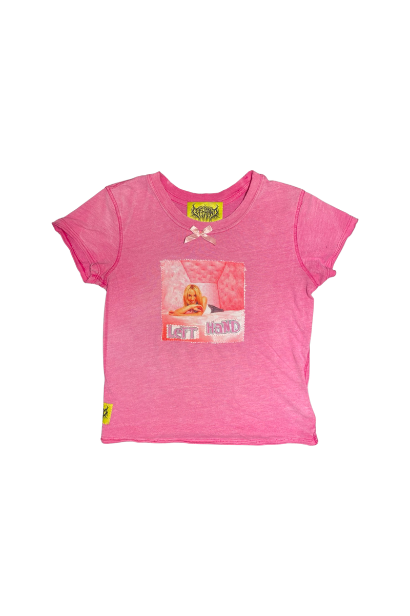 pink bb 1 more time tee