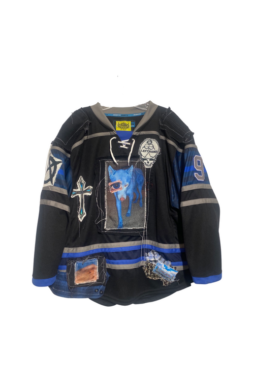 blue wolf hockey jersey