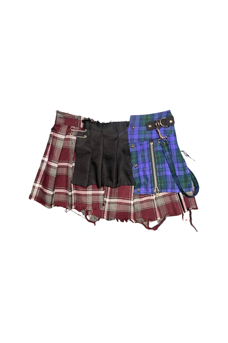 reversible school girl skirt