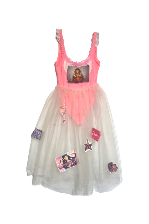 pink Miss barbie betch costume